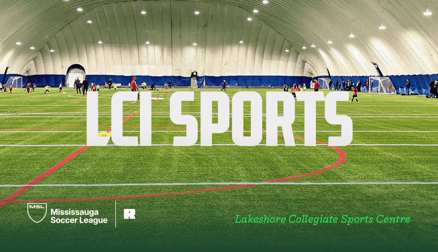 Indoor soccer field at Lakeshore Collegiate Sports Centre in Mississauga